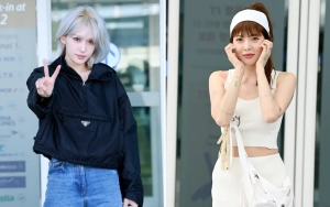 Jeon Somi dan HyunA Ciuman di Bibir