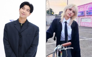 RM BTS Foto Berdua dengan Jeon Somi