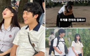 Digadang Couple Gemoy di 'Moving', 7 Potret Go Yoon Jung dan Lee Jung Ha di Balik Layar