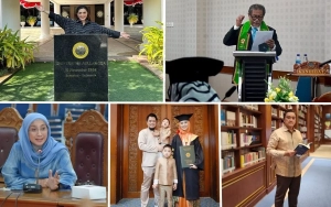 Ashanty Baru Resmi Jadi Mahasiswa Unair, 10 Artis Ini Sudah Duluan Lulus S3