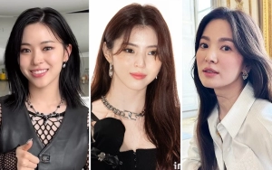 Foto Ryujin ITZY di Acara Fashion Dikira Han So Hee dan Song Hye Kyo