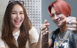 Ayu Ting Ting Semringah Pose Ala Bapak-bapak Bareng Taeyang BIGBANG, Visual Manglingi