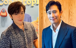 Foto Bareng, Angga Yunanda dan Lee Byung Hun Dandan Kompak Bak Bapak-Anak