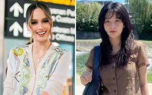 Pancarkan Aura Seksi, Cinta Laura Kembaran Outfit dengan Seulgi Red Velvet