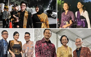 Luna Maya & Mikha Tambayong Serba Ungu, Intip 10 Gaya Berwarna Artis di Istana Berbatik