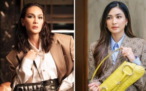 Luna Maya Gandeng Mikha Tambayong Di Catwalk Istana Negara, Perpaduan Tinggi Badan Pas