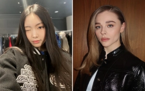 Hyein NewJeans Pasang Gestur Tak Biasa Saat Lihat Chloe Moretz Cium Kenalan di PFW 2023