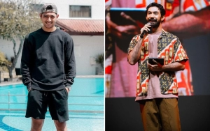Nyempil Paling Belakang, Arya Saloka Tetap Curi Spotlight Saat Foto Bareng Reza Rahadian cs