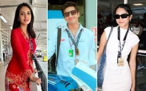 Aurelie Moeremans Pakai Kebaya Betawi, Intip 8 Gaya Artis Nonton MotoGP Mandalika 2023