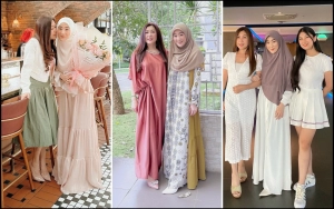 8 Potret Akur Larissa Chou dengan Julie Tan Sang Ibu, Tetap Kompak Meski Beda Keyakinan