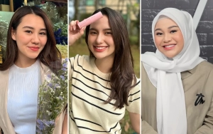 Adu Gaya Aaliyah Massaid dan Sarah Menzel Kompak Kenakan Hijab di Kajian Aurel Hermansyah
