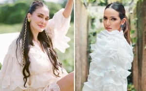 Rayakan Halloween, Luna Maya Pakai Kostum Penyihir Kontras dengan Nia Ramadhani