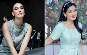 Luna Maya dan Titi Kamal Sama-sama Bergaun Merah, Penampilannya Sukses Curi Fokus