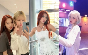 Winter dan Giselle Lakukan Dance Challenge 'Drama' Bareng Huh Yunjin dan Jeon Somi saat Pajama Party