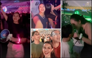 Najwa Shihab dan 10 Artis Ini Heboh Saat Nonton Konser Coldplay di GBK