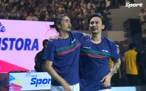 Vincent Rompies dan Duta Sheila On 7 Kalah Telak Lawan Tim Malaysia di Tepok Bulu 2023