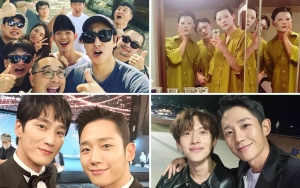 10 Potret Bestie Jung Hae In dengan Sesama Aktor Usai Terseret Kasus Narkoba Lee Sun Kyun