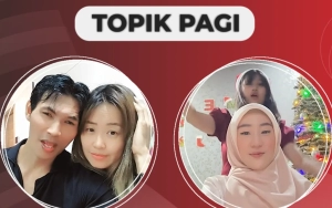 Suami Baru Pinkan Mambo Tutupi Aurat Istri, Larissa Chou Diajak Adik Nyanyi Lagu Natal - Topik Pagi