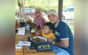 Okie Agustina Foto Akur Bareng Gunawan Dwi Cahyo saat Rayakan Ultah Anak