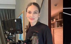 Luna Maya Tampil Super Berkelas Hadir di Milan Fashion Week