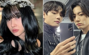 Lucinta Luna Sebut V BTS 'Papa Oppa' usai Klaim Punya Anak Tampan