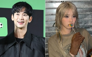 Tingkah Tak Terduga Kim Soo Hyun di Konser IU Bikin Geleng-Geleng