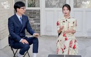 IU Dibuat Geleng-Geleng Lihat Penampilan Tak Biasa Yoo Jae Seok di Konsernya