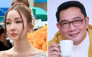 Lucinta Luna Pancarkan Aura Berkelas saat Pamer Love Sign Bareng Ridwan Kamil