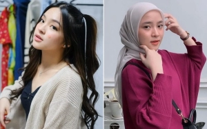 Visual Eca Aura Berhijab Curi Fokus kala Gabung Nissa Sabyan Nyanyi Ramadan