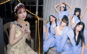 IU Tiba-Tiba Ubah Gaya Rambut di Konser 'H.E.R' karena LE SSERAFIM