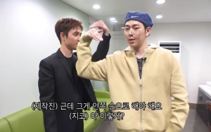 D.O. EXO dan Zico Adu Tingkah Kocak saat Challenge 'Popcorn'