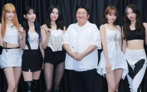 Bukti Bang Si Hyuk Beri Perlakuan Spesial ke LE SSERAFIM Beredar usai 'Diserang' Ortu NewJeans 