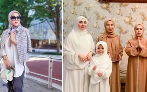 Syahrini 'Bumil' Tak Terlihat kala Ibu dan Adik Menangis di Pemakaman Rina Sang Kakak