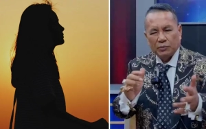Viral Foto Wajah Diduga Linda yang Dilindungi Hotman Paris di Tengah Isu Pura-Pura Kesurupan