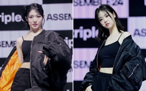 Momen Xinyu dan Lynn tripleS Kena Lempar Barang di Tengah Konser Picu Kemarahan