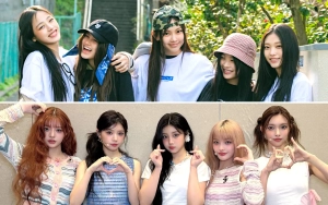 Interaksi NewJeans dan ILLIT saat 1 Frame di SBS Gayo Daejeon 2024 Curi Perhatian