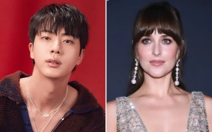 Obrolan Jin BTS & Dakota Johnson Curi Perhatian