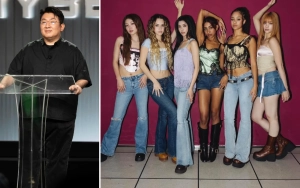 Potret Kurus Bang Si Hyuk Bareng KATSEYE Dipuji Ganteng