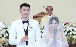 Vior Cantik Mirip Natasha Wilona saat Cium Mesra Vincent Kosasih usai Resmi Menikah