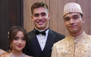 Fuji An Serasi Foto Bareng Aisar Khaled usai Dapat Buket Bunga Pernikahan dari Frans Faisal