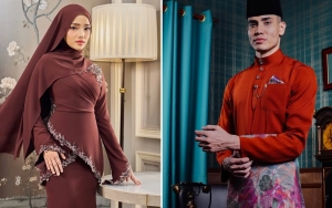 Fuji An & Aisar Serasi ala Couple saat Kenakan Busana Muslim Khas Melayu