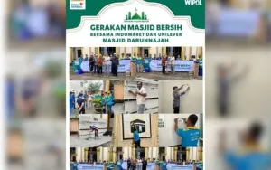 Puncak Gerakan Masjid Bersih 2025: 200 Relawan Bersihkan Masjid di Jakarta