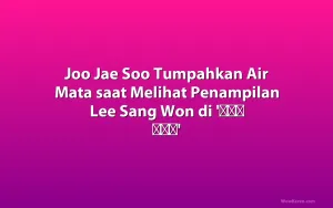 Joo Jae Soo Tumpahkan Air Mata saat Melihat Penampilan Lee Sang Won di '놀라운 목요일'