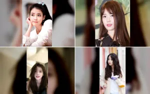 IU Tampil Menawan dengan Setelan Merah dalam Foto di Balik Layar 'Perfect Crown'