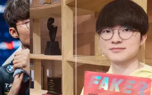 Reaksi Knetz Soal Kolaborasi Faker dan aespa Karina untuk Google Play