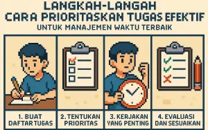Langkah-Langkah Cara Prioritaskan Tugas Efektif untuk Manajemen Waktu Terbaik