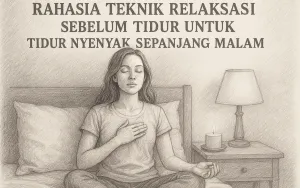 Rahasia Teknik Relaksasi Sebelum Tidur untuk Tidur Nyenyak Sepanjang Malam