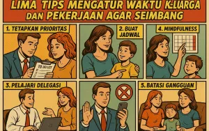 Lima Tips Mengatur Waktu Keluarga dan Pekerjaan Agar Seimbang