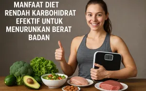 Manfaat Diet Rendah Karbohidrat Efektif untuk Menurunkan Berat Badan