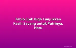Tablo Epik High Tunjukkan Kasih Sayang untuk Putrinya, Haru